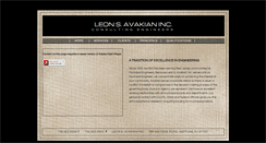 Desktop Screenshot of leonsavakian.com